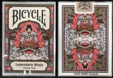 1 DECK Bicycle Legendary Ninja (Yasuyuki Honne, Japan) playing cards USA SELLER picture
