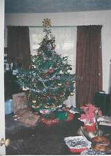 CHRISTMAS TREE Vintage FOUND PHOTOGRAPH Color ORIGINAL Snapshot 46 41 M picture
