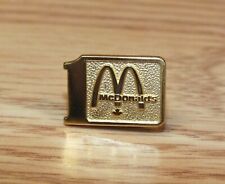 Genuine Jostens Gold Tone McDonald's 1 Year Employee Souvenir Lapel Pin  picture