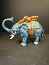 Vintage Cast Iron Elephant Mechanical Coin Bank - Works picture