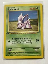 Nidoran German 1st edition Base Set Near Mint Condition 55/102 picture
