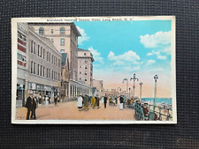 Vintage Long Beach, NY Color Postcard picture