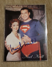 SUPERMAN SIGNED LOIS LANE NOEL NEILL GEORGE REEVES CHICAGO SHOW PROMO AUTOGRAPH picture