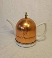 Vintage Copper Insulated Teapot Dome Insulating Cover Warmer  picture