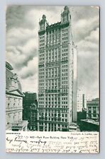 New York City NY-New York, Park Row Building, Antique, Vintage Souvenir Postcard picture