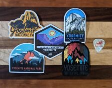 Small Yosemite National Park Set Of 5 Sticker Decal 2.5