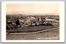 Postcard Port Chicago CA General View of Now-Extinct Town RPPC 1952 picture