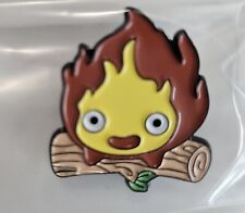 Calcifer Cute Howl's Moving Castle Collectible Enamel pin Studio Ghibli picture