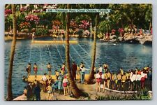 Coral Gables Florida FL Venetian Pool Swimsuits VINTAGE Postcard picture