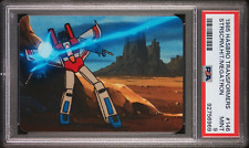1985 Hasbro Transformers #146 Starscream Hit by Megatron PSA 9 picture