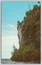 Door County Wisconsin, Wooded Bluffs, Vintage Postcard picture