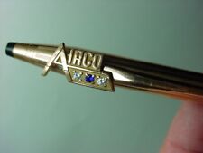 Vintage 14K Gold GF CROSS Pen AIRCO Employee service award Advertising picture