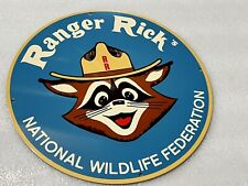 Ranger  Rick National Wildlife federation Heavy Metal Vintage Style Steel Sign picture