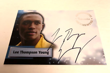 2006 Autographed Smallville Trading Card Signed by Lee Thompson Young A38 picture