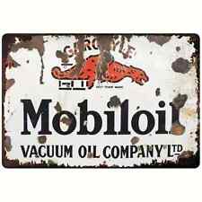 Mobiloil Vacuum Oil Company LTD Vintage Novelty Metal Sign 8
