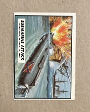 1962 Topps Civil War News Submarine Attack Card #59 picture