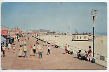 Vintage 1957 Postcard #16 BOARDWALK Atlantic City Beach New Jersey JACK FREEMAN picture