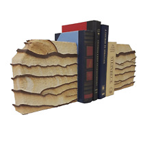 Natural Sierra Sandstone Bookends Rustic Southwest Decor Pair Set of 2 picture