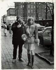 1981 Press Photo Film Director Brian De Palma & Actress Nancy Allen Shoot Scene picture