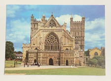 Exeter Cathedral The West Front, Exeter, England, Postcard picture