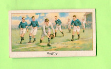 1925 A. BOGUSLAVSKY LTD. TOBACCO TURF SPORTS RECORDS #40 RUGBY FOOTBALL picture