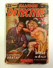 Famous Detective Pulp Nov 1951 Vol. 12 #2 FR picture
