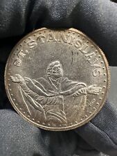 Vtg JOANNES PAULUS II - ST. STANISLAUS  Medallion - NO DATE picture