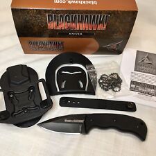BlackHawk Blades Crucible FX2 Fixed Blade Tactical Concealed Knife & Sheath READ picture