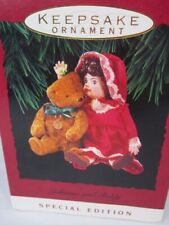 Hallmark Keepsake Julianne & Teddy 1993 Special Edition Ornament in Box picture