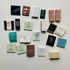 Vintage Matches 22 Lot Retro NYC LA Europe Hotels Night Life picture