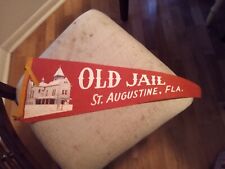 1970s 1980s Old Jail Museum St. Augustine FL Florida Pennant picture