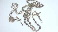 Vintage Pull Chain Type Rosaries w Metal Beads Lot picture