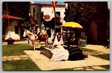 Old Spanish Days Fiesta Santa Barbara California Ca Josef Muench Unp Postcard picture