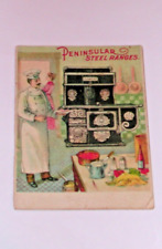 Early Peninsular Stove Company Steel Ranges Booklet picture