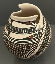Mata Ortiz Pottery Mirna Hernandez Traditional Paquime Casa Grandes Mexican Art picture