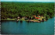 Samoset Lodge Monetville Ontario Canada Chrome Postcard B93 picture