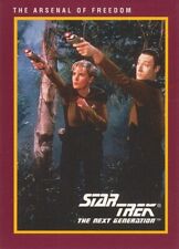 Tasha Yar Data The Arsenal of Freedom 1991 Impel Star Trek 25th #50 TNG picture