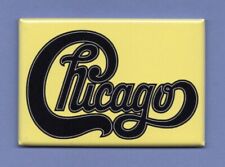 CHICAGO *2X3 FRIDGE MAGNET* AMERICAN ROCK BAND TRANSIT AUTHORITY N ROLL HORNS IL picture