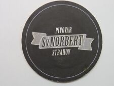 Beer Pub Coaster ~ Pivovar NORBERT Strahov ~ Prague, CZECH REPUBLIC picture