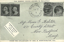 Stamps PC. 'Rarest Cover Known in Philately.' Compliments of Season. Posted picture