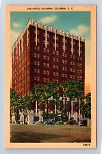 Columbia SC-South Carolina, Hotel Columbia, Advertisement, Vintage Postcard picture