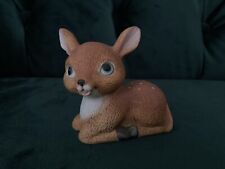 Vintage HOMCO Fawn Baby Deer Ceramic Figurine - 3