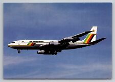 Air Zimbabwe Boeing 707-330B Z-WKU cn 18930 Airline Aircraft Postcard picture