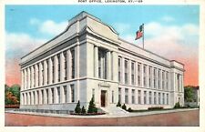 Lexington, Kentucky, KY, Post Office, 1948 Linen Vintage Postcard a7763 picture
