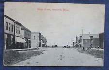 1919 Seaforth Minnesota Main Street Postcard picture