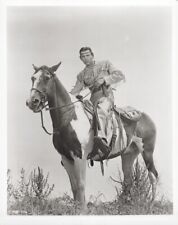 Jay Silverheels sitting on his horse Paint The Lone Ranger 8x10 inch photo picture