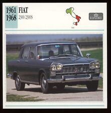 1961 - 1968  Fiat  2300/2300S  Classic Cars Card picture