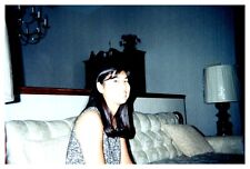 1990s Pretty Korean Girl Living Room Vintage Photo Los Angeles CA picture