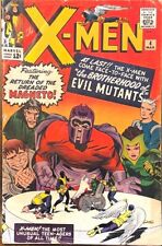 X-Men #4 (1964) First App Quicksilver Scarlet Witch 2nd Magneto Vintage Marvel picture