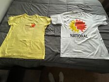 2 National Airlines Sun King Original T-shirts for the 1970's Not Later Repro's picture